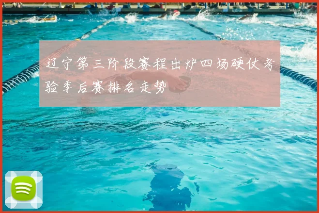 辽宁第三阶段赛程出炉四场硬仗考验季后赛排名走势